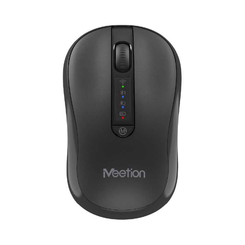 Meetion -BTM185R- 2.4G+Bluetooth Office mouse Rechargeable