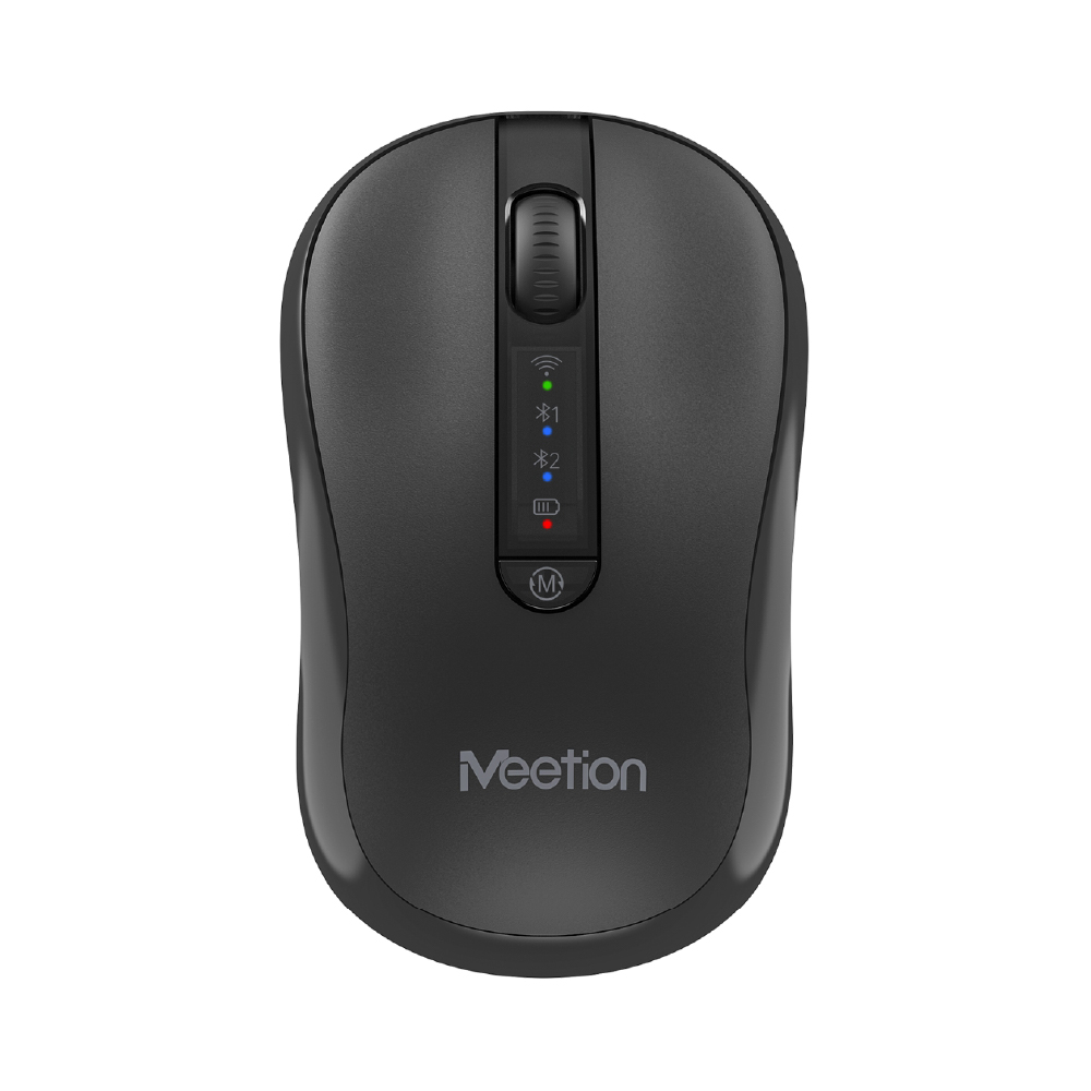 Meetion -BTM185R- 2.4G+Bluetooth Office mouse Rechargeable