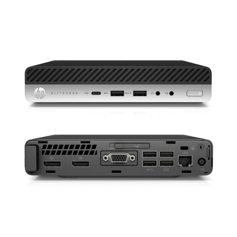HP ELITEDESK 800 G4 MICRO Ram 16gb ddr4 Core i5 Gen8 ssd 256gb intel Uhd - USED