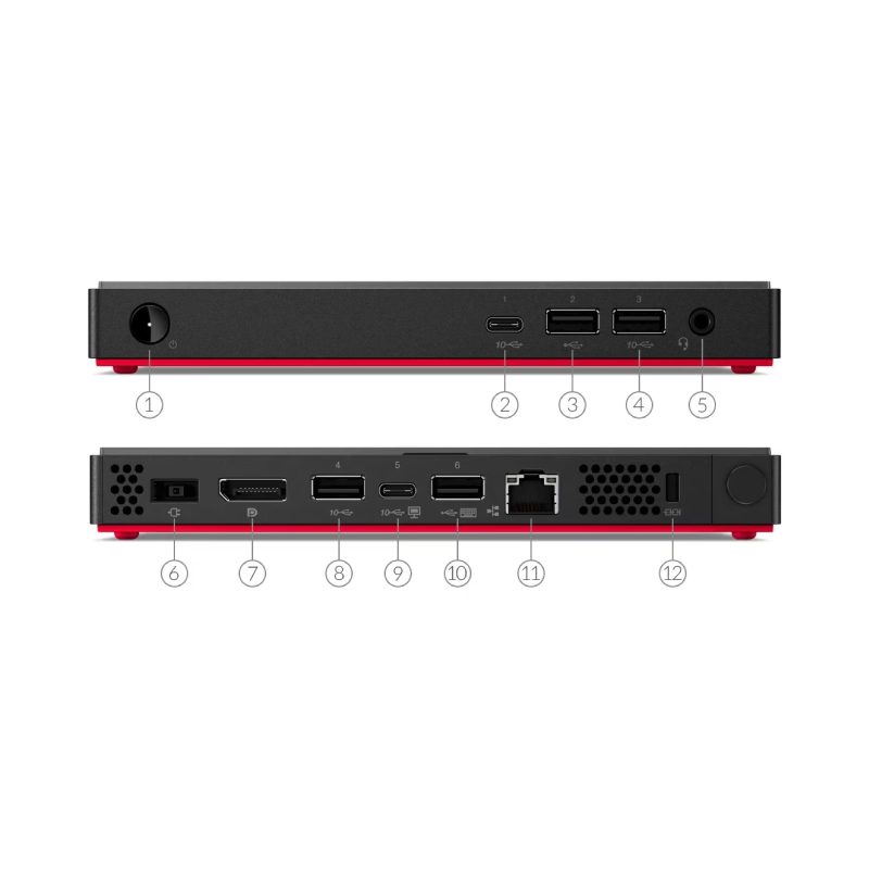 LENOVO M75n MINI PC Ram 8gb ddr4 Ryzen 3 pro 3300 ssd 128gb radeon Uhd - USED