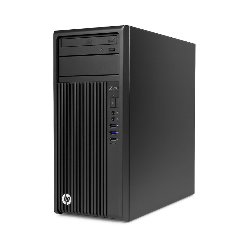 HP Z240  TOWER Ram 8gb ddr4 Core i5 Gen6 ssd 256gb Intel Hd USED