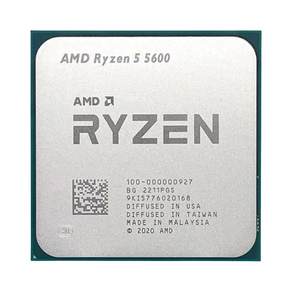 CPU AMD AM4 Ryzen 5 5600 Tray 3,5GHz MAX Boost 4,4GHz