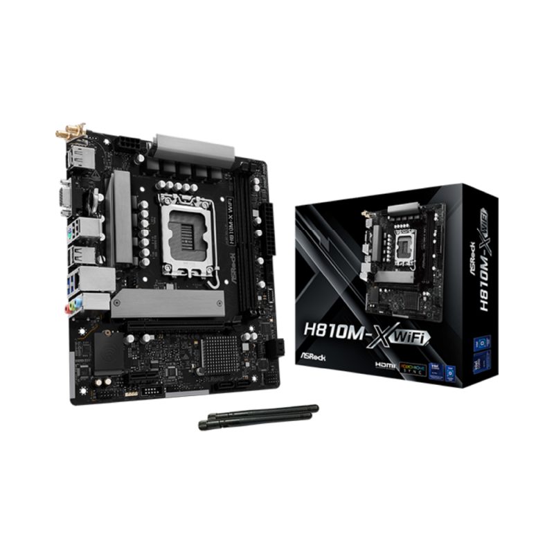 ASRock MOTHERBOARD H810M-X WIFI