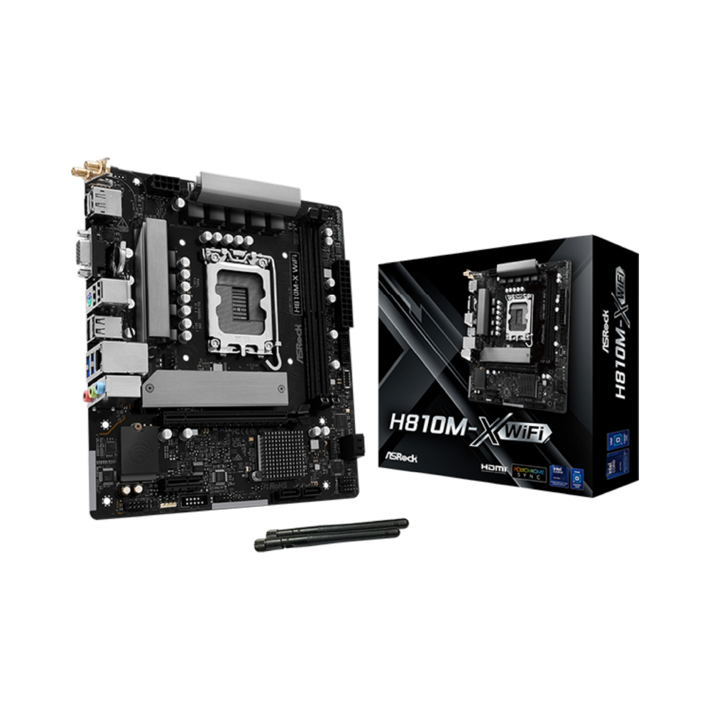 ASRock MOTHERBOARD H810M-X WIFI