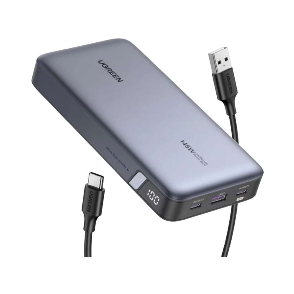 "UGREEN 25000mAh 145W Two-way Fast Charging Power-58 Bank"