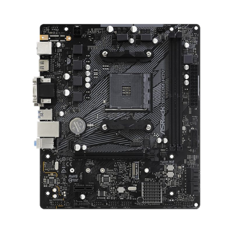 ASRock MOTHERBOARD AM4 Micro-ATX - B550M-HDV