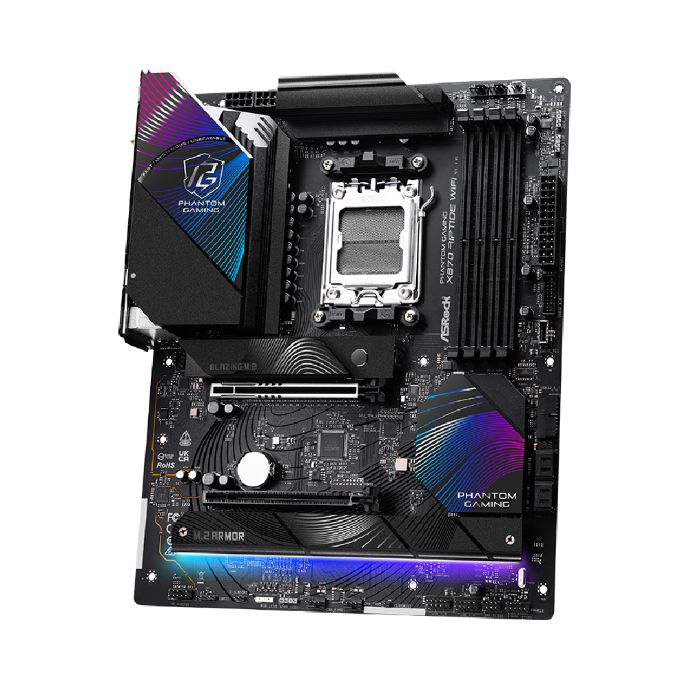 ASRock MOTHERBOARD AMD AM5 ATX - X870 RIPTIDE WIFI