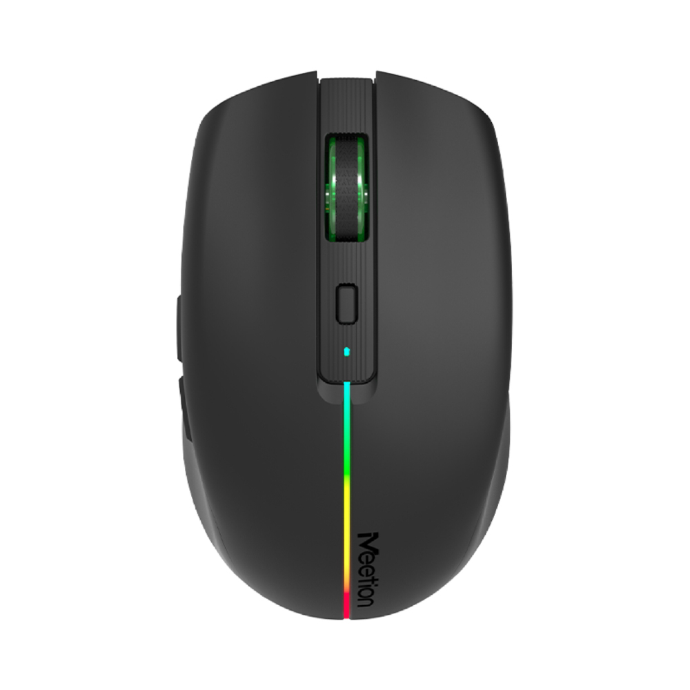 Meetion -Anywhere3- 2.4G+Bluetooth+Wired Office Mouse Black