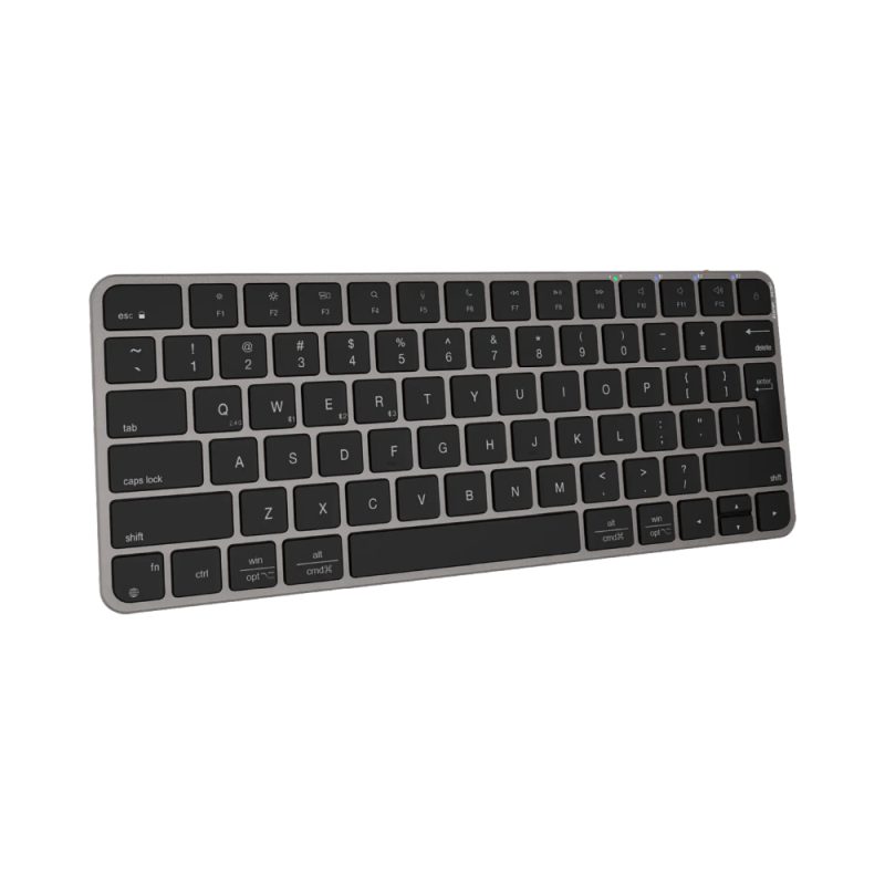 Meetion -K210GB- 2.4G+Bluetooth Keyboard GREY BLACK US