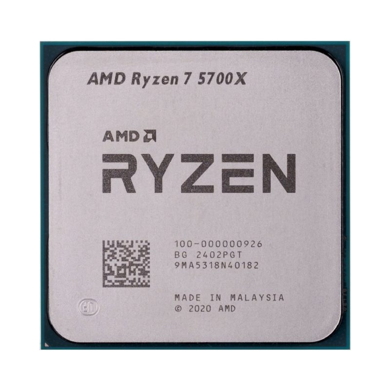 Ryzen 7 Tray 5700X 3,4Ghz Max Boost 4,6