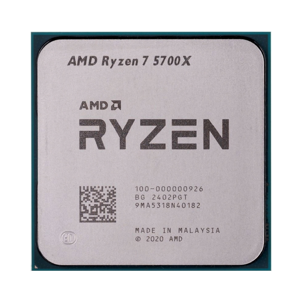 Ryzen 7 Tray 5700X 3,4Ghz Max Boost 4,6