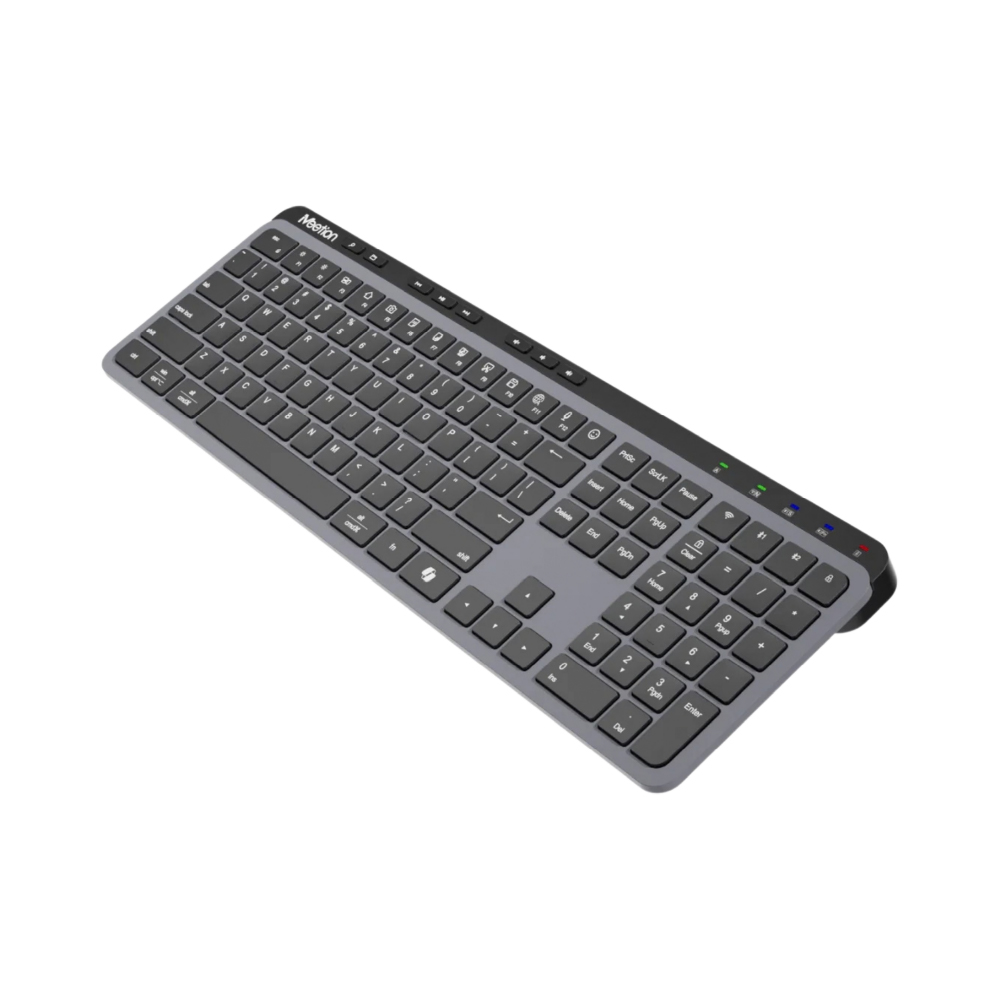 Meetion -WK330- 2.4G+Bluetooth office Keyboard Black US