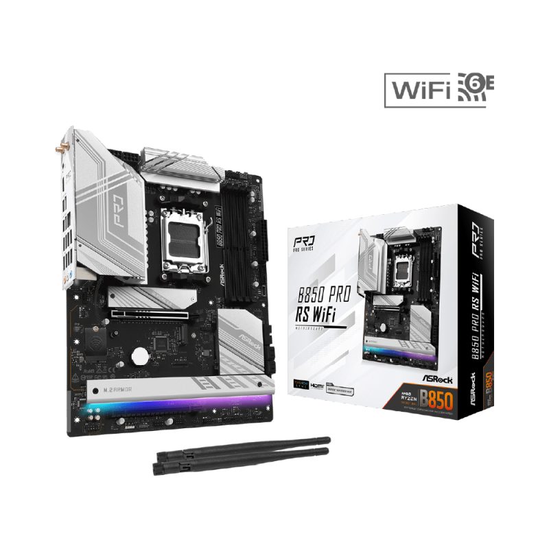 ASRock MOTHERBOARD B850 PRO RS WIFI NEW thumbnail 5