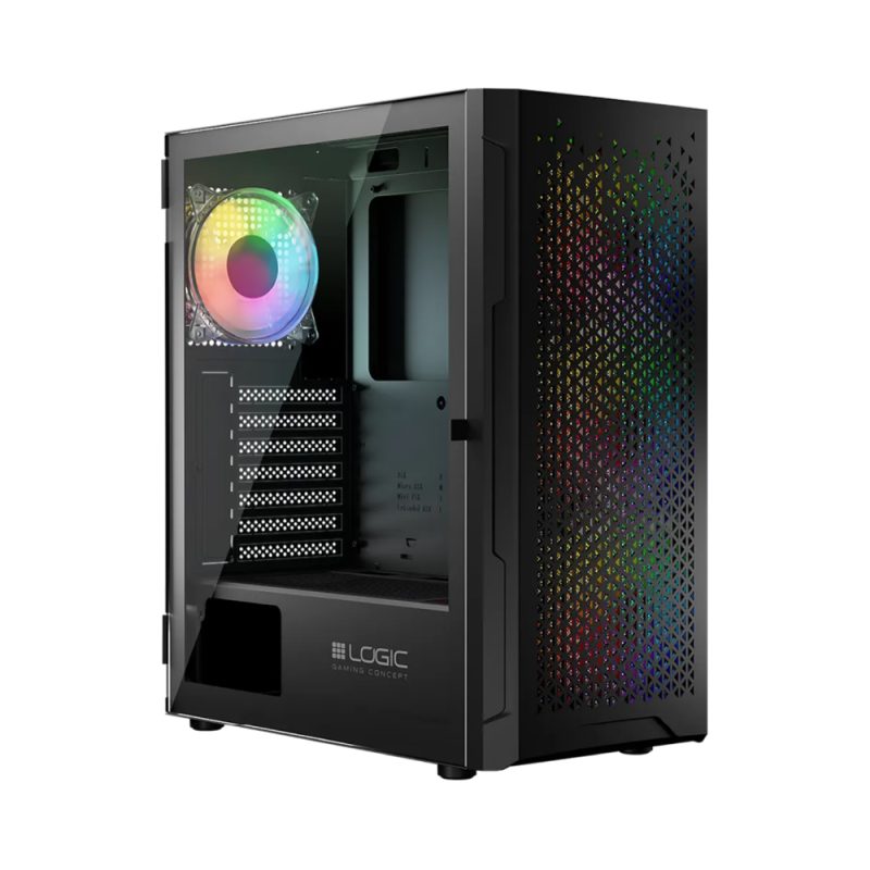 PC GAMING – LOGIC ARAMIS – 700W – B550M-HDV – RAM 16GB DDR4 – NVME 512GB – PROC RYZEN5 6 TRAY 5600X – COOLER MULTI – RTX 5060 8GB – NEW