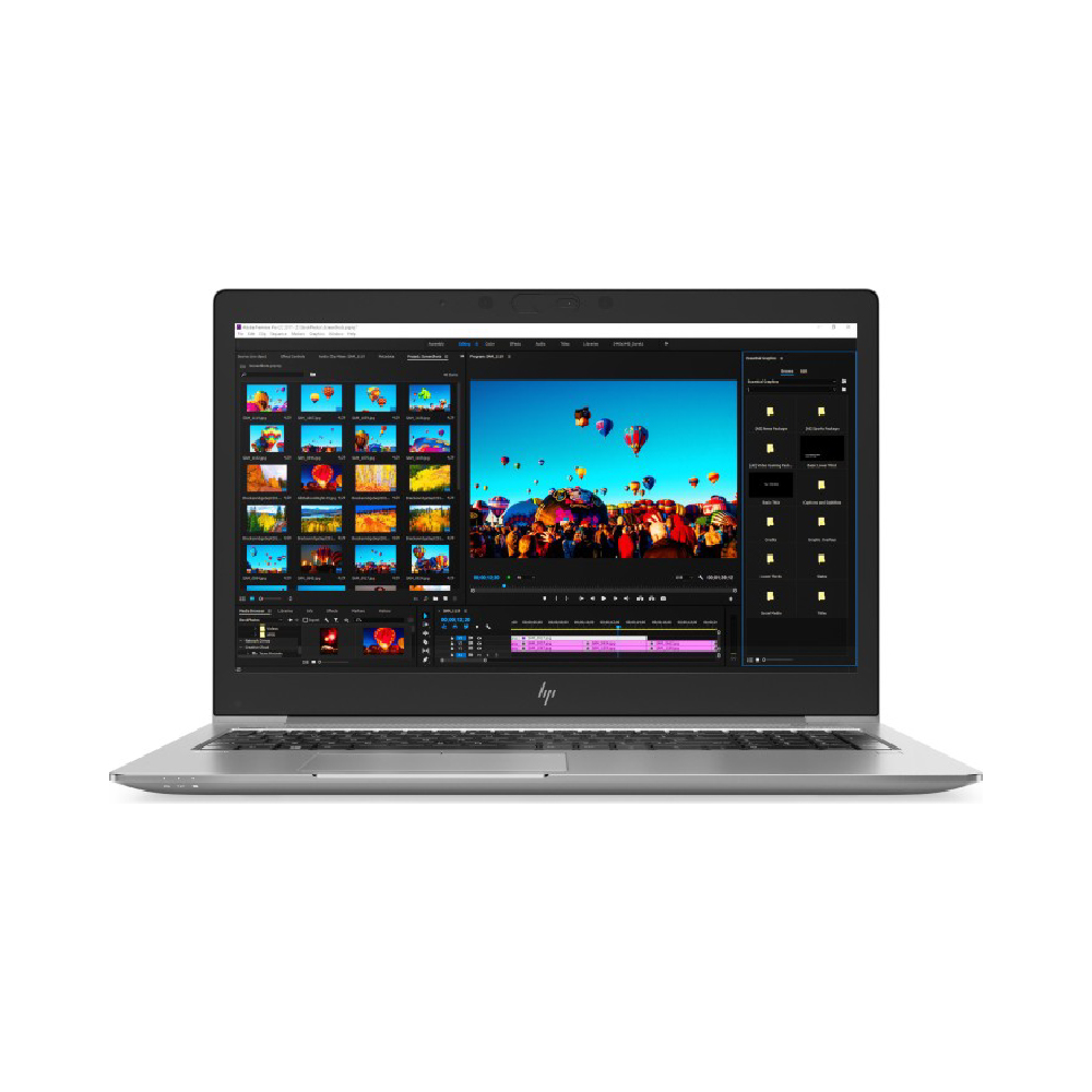 HP ZBOOK 15U G5 - RAM 16GB - PROC I7 GEN8 - SSD 512GB - GRAF RADEON PRO WX3100 2GB DED - DISP 15.6" FHD - USED
