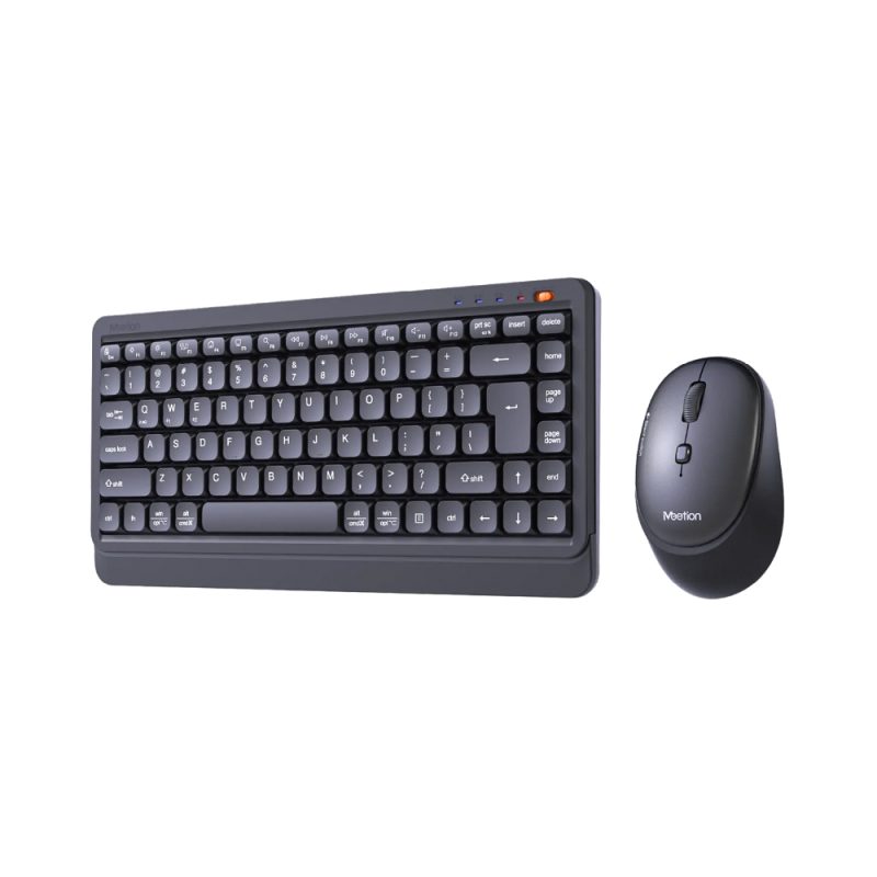 Meetion -Mini5000- 2.4G+Bluetooth 2-in-1 Combo(keyboard+mouse) Black US