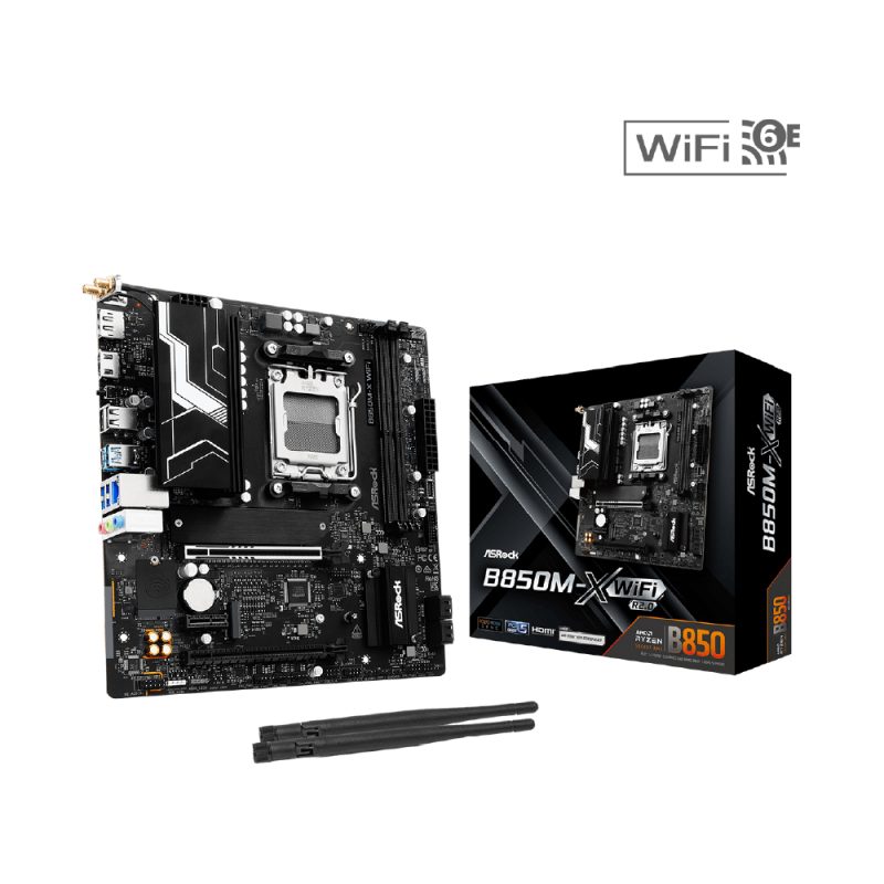 ASRock MOTHERBOARD B850M-X WIFI R2.0