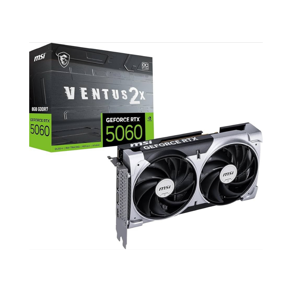 MSI GeForce RTX 5060 8G VENTUS 2X OC NVIDIA 8 GB GDDR7