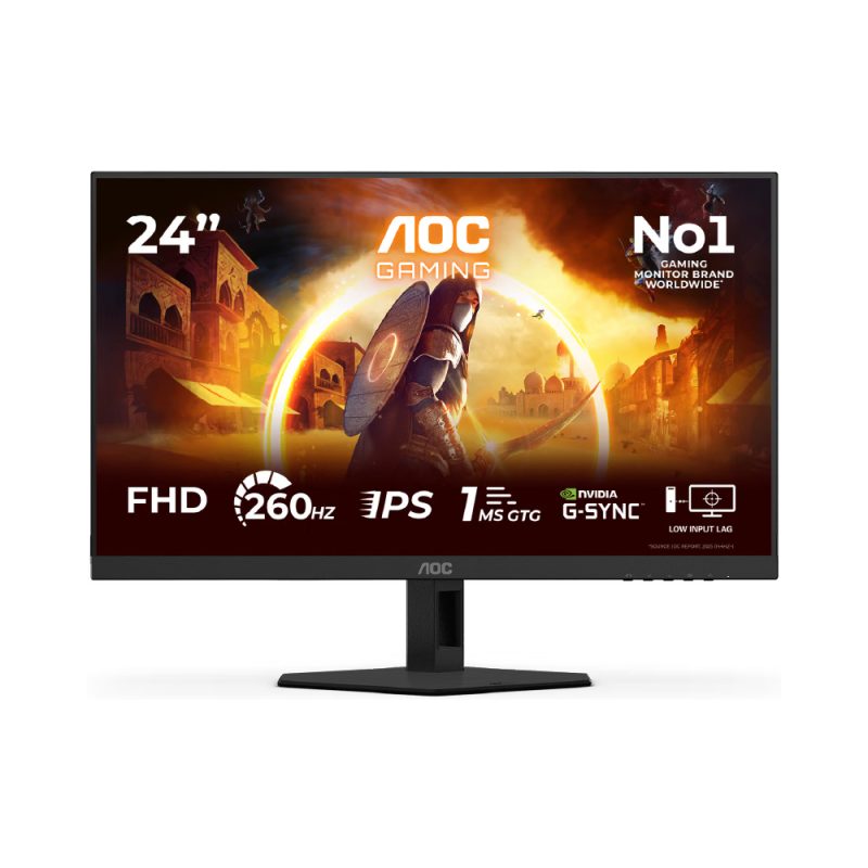 AOC GAMING 24G4HRE – 24″ FULL HD – 200HZ HDR10 – NEW