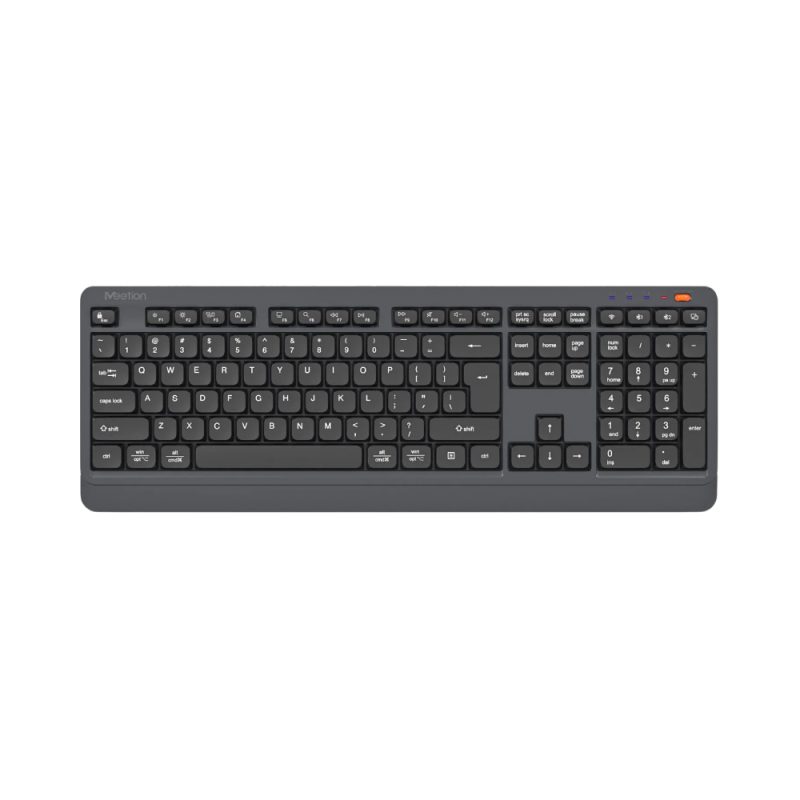 Meetion -BTK530- 2.4G+Bluetooth office keyboard Black US