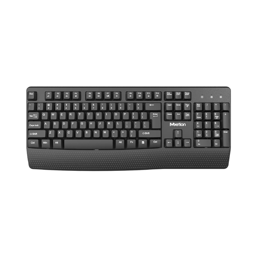 Meetion -WK4130- 2.4G Wireless keyboard Black US