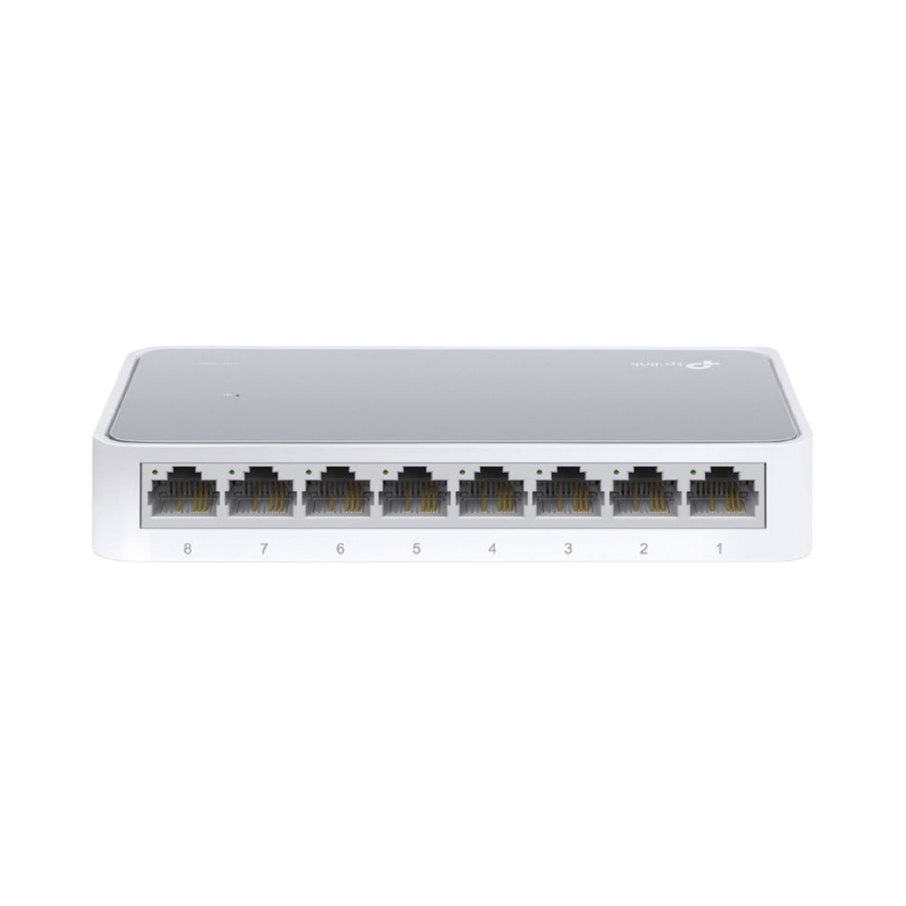 TP-LINK 8-PORT DESKTOP SWITCH - TL-SF1008D