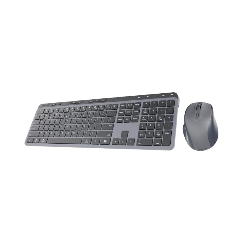 Meetion -CW330- 2.4G+Bluetooth office Keyboard mouse Combo Black US