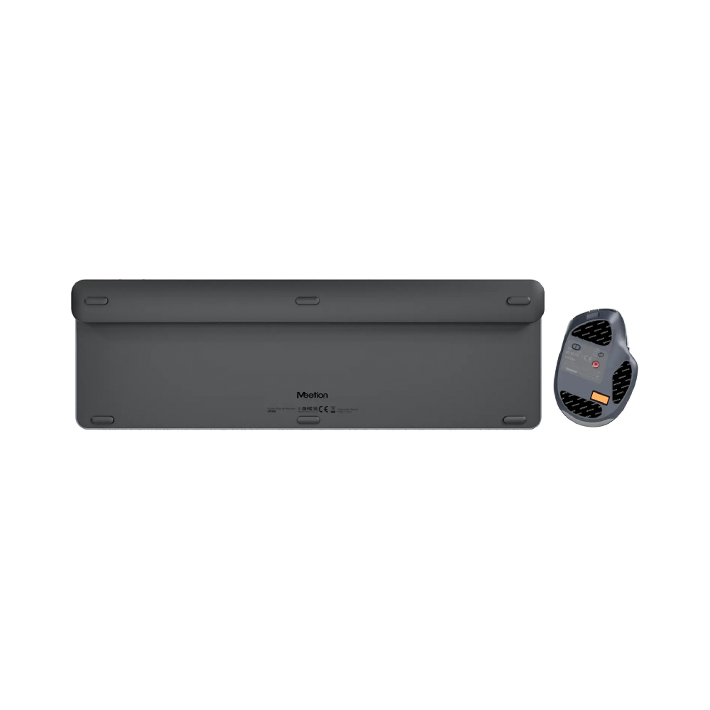 Meetion -CW330- 2.4G+Bluetooth office Keyboard mouse Combo Black US
